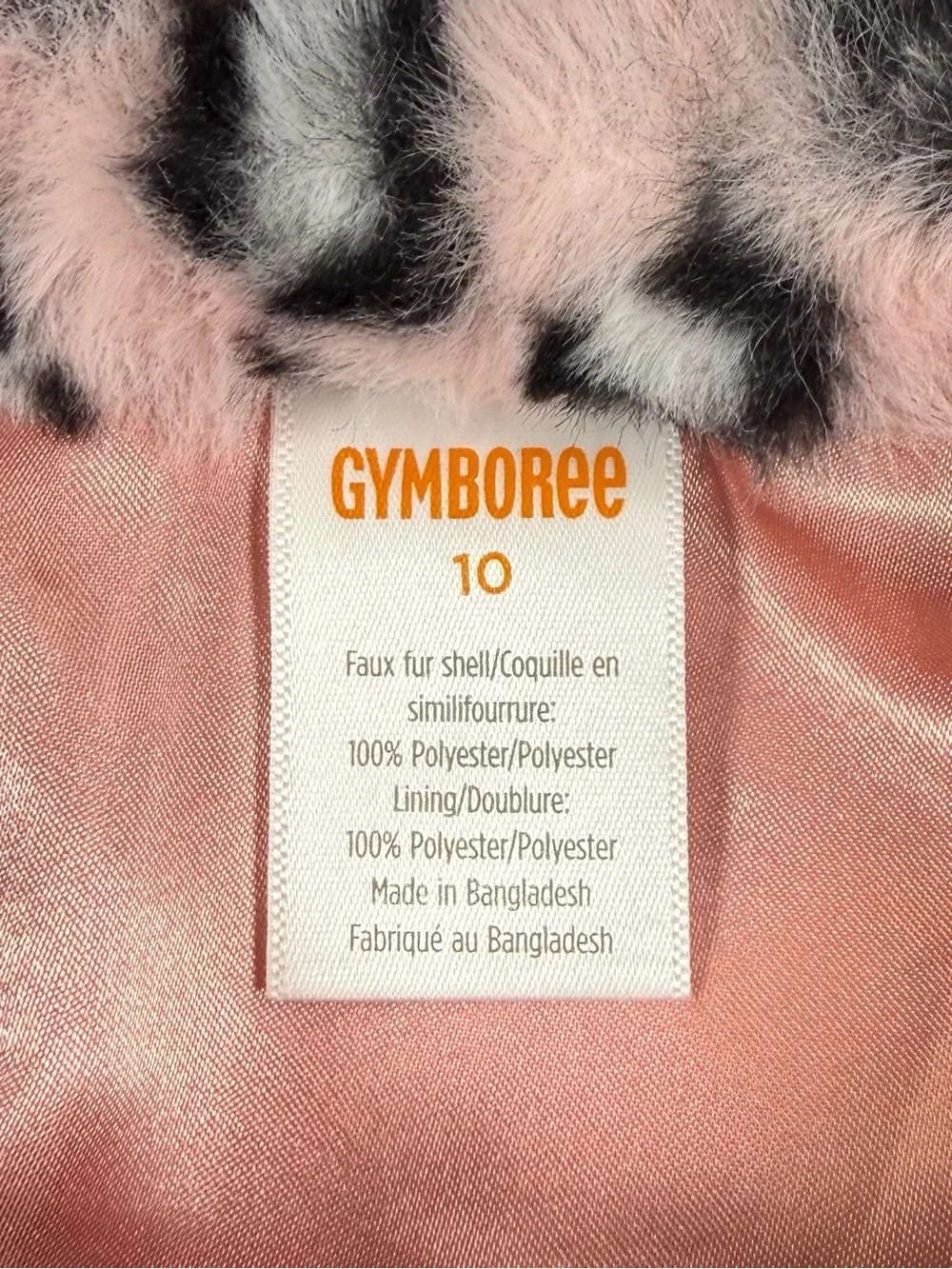 Gymboree girls faux